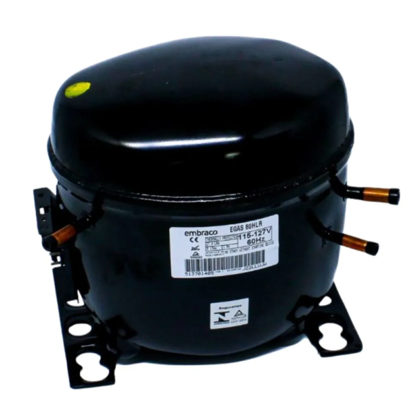 COMPRESSOR 1/4+ HP R134 110V EMBRACO 80HLR UN