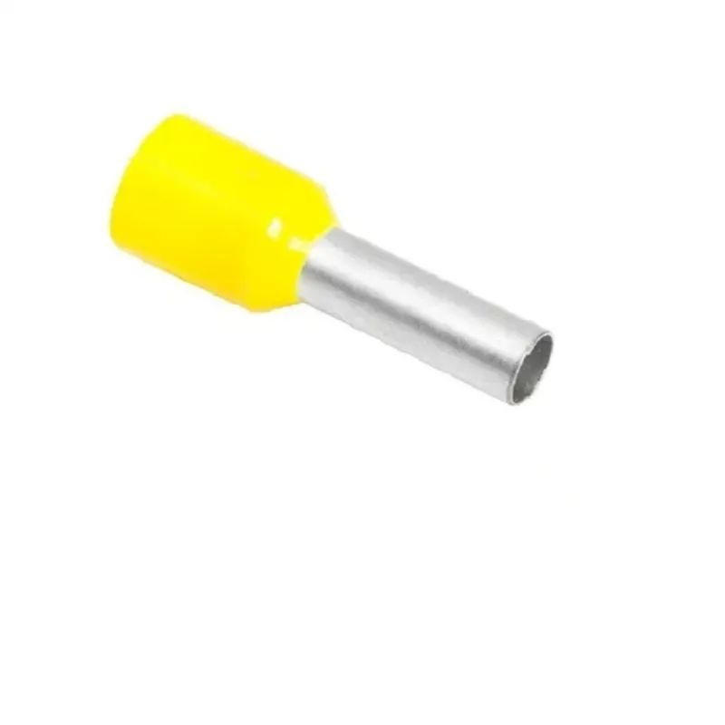 TERMINAL TUBOLAR SIMPLES AMARELO 6,0 UN